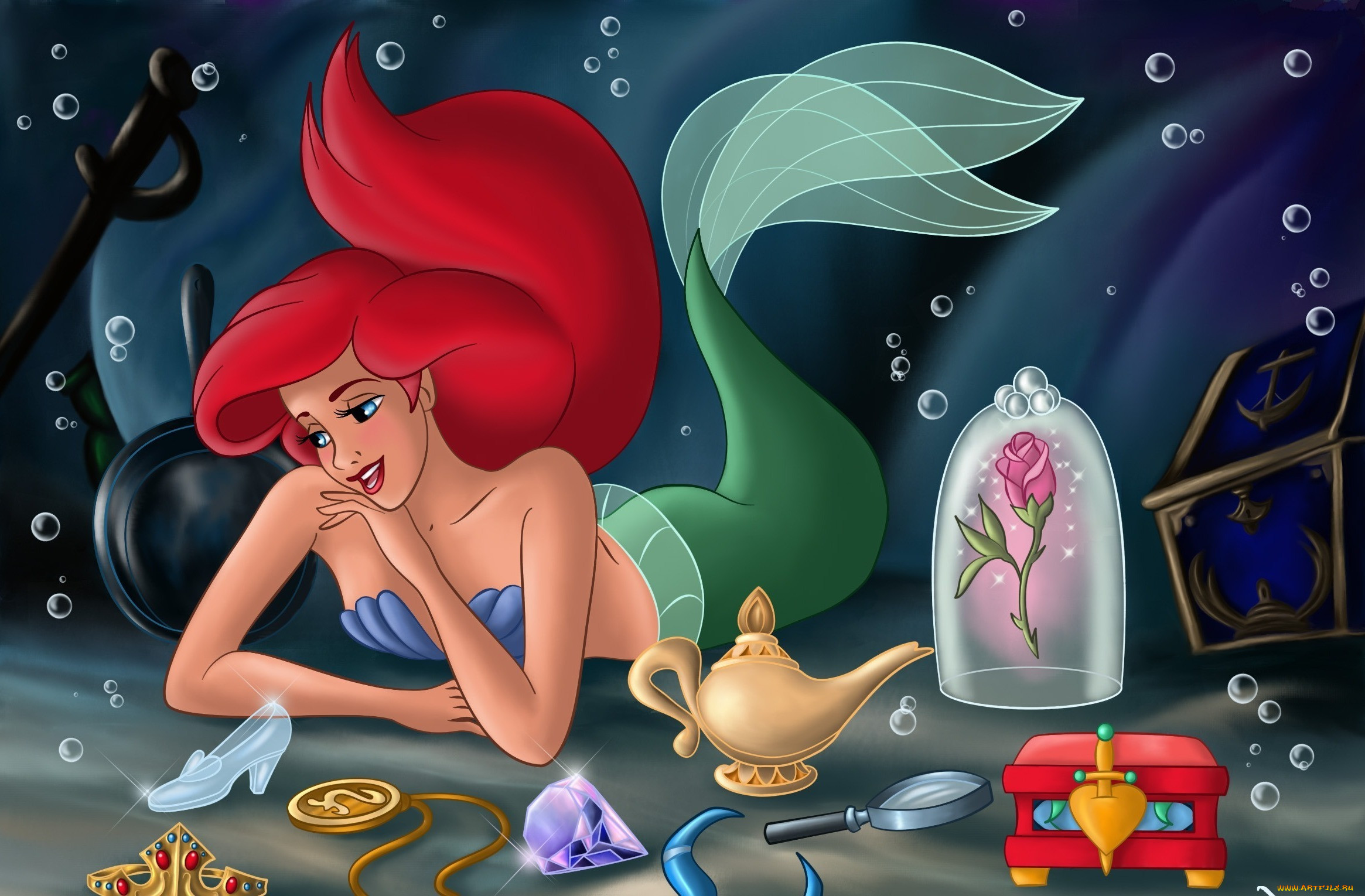 , the, little, mermaid, 